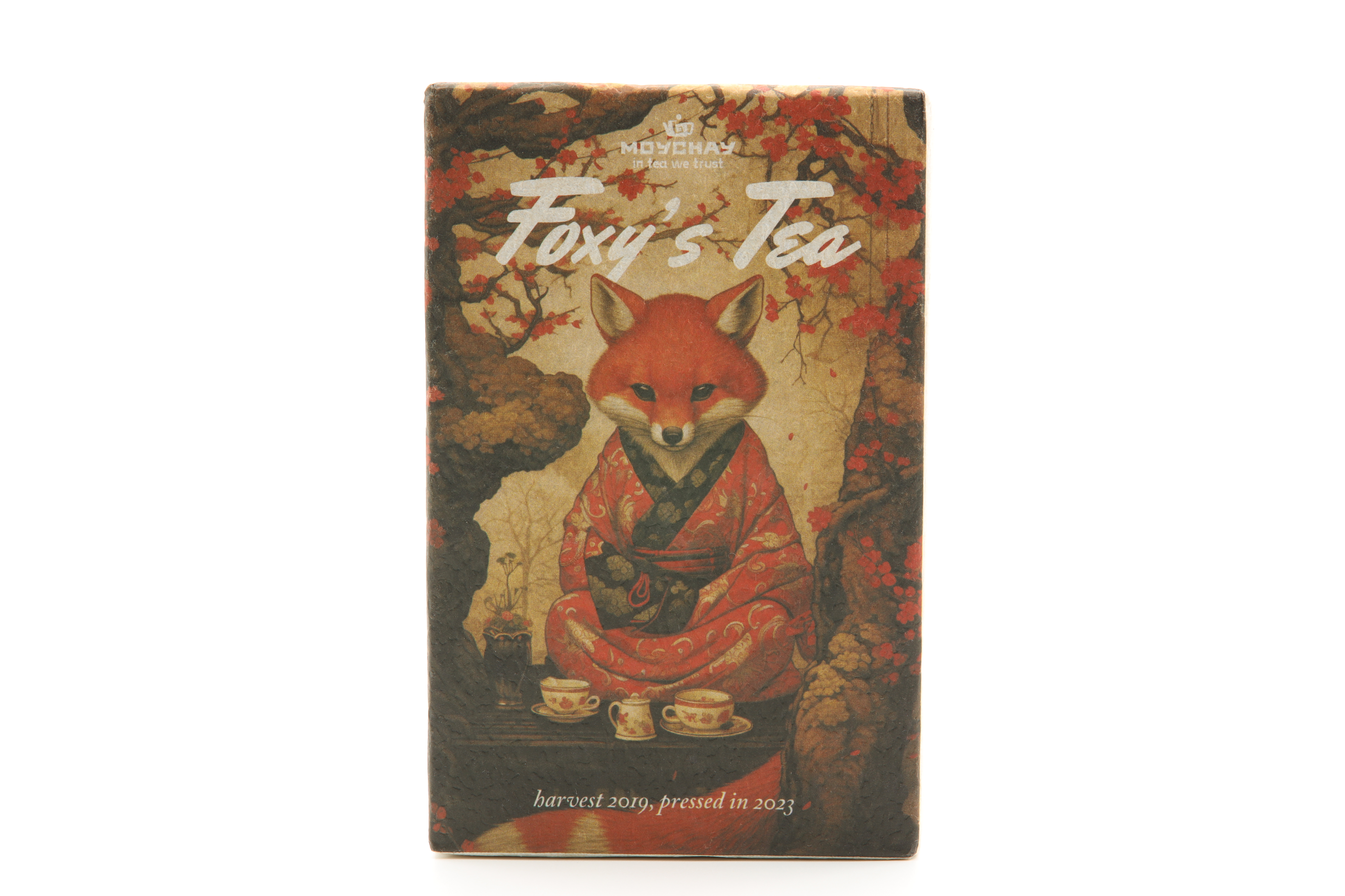Шу Пуэр Foxy Tea, Мэнхайский кирпич, (сбор 2019, пресс 2023), 250 г